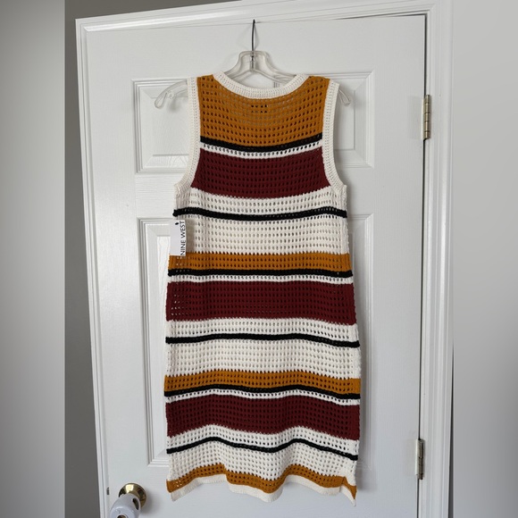 Nine West Multicolor Crochet Dress - Picture 4 of 5